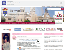 Tablet Screenshot of fuentepalmera.es